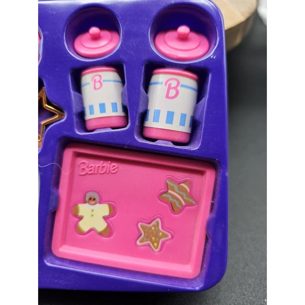 Miniature Barbie Doll House Furniture Baking Set Tea Kettle ~ Original Packaging